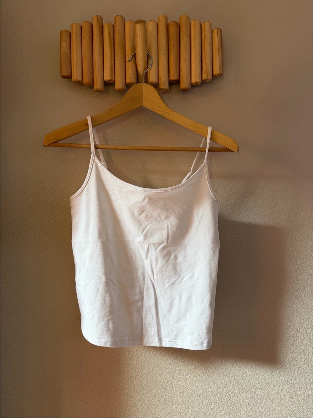 wild fable White Spaghetti-Strap Camisole